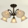 Economic Service Chandelier "Classic" 5x60W E27 bronze 66x66x36 cm