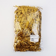 Filler for balls and gifts, packaging, “gold”, 15 x 26 cm