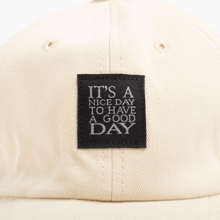 Children's cap "It’s a nice day" minku beige color, river 52-3