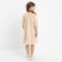 Dress for girls minku color light-beige, height 116 cm