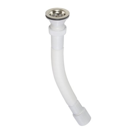 Corporal siphon Viant “mini” 1½, grille d = 63 mm, standard d = 40/50 mm L800 mm