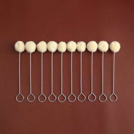 Woolen rollers for applying paint to the skin, 12.5 cm, 10 pcs-4