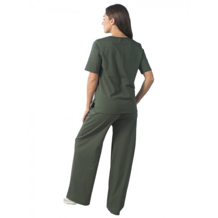 Women's costume, size 44, khaki color-4