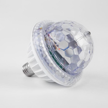 Light device "Around the sphere" 12 cm, E27, speaker, remote control, glow RGB-3
