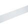 Bar for the cornice "Classic", height 7 cm, length 25 m, white color