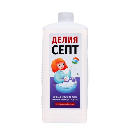 Liquid antibacterial soap "Delia-Sept", 1 liter-5