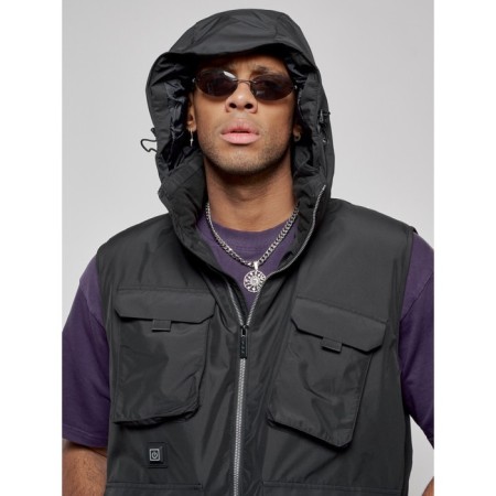 Luy jacket transformer male winter, size 54, black color-15