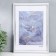 Photo frame Plastic "Gamma" 21x30 cm, matte silver