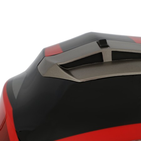 Modular helmet with two visors, size L (59-60), model-BLD-160E, black and red-13