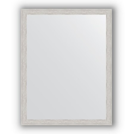 Mirror in the baguette frame - silver rain 46 mm, 71 x 91 cm, evoForm