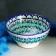 Rishtan ceramics "flowers" 15 cm, small, blue