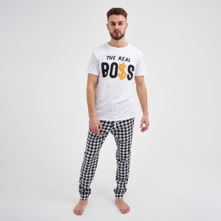 Pajama men's (T -shirt and trousers) KAFTAN "BOSS" R.56