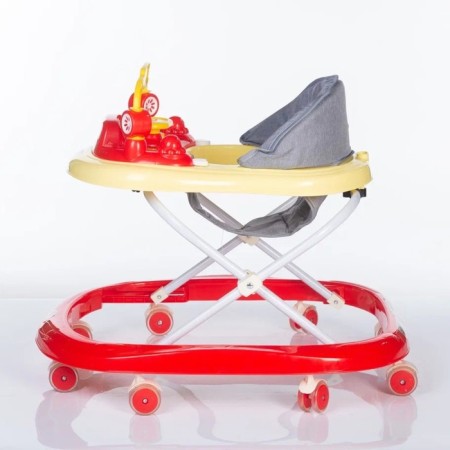 Jolly Car BW140, 8 wheels, with sound effects, red red.-1