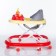 Jolly Car BW140, 8 wheels, with sound effects, red red.