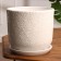 Flower lava white pot 5.4 l