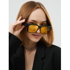 Glasses for the driver, anti -Belk, antiphara, UV 380, width 14.3 cm, pipe 15.4 cm