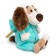 Soft toy "BABY BABY in the overalls" Dog ", 20 cm