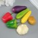 A set of decorative figures "Vegetables" (UP.100pcs)
