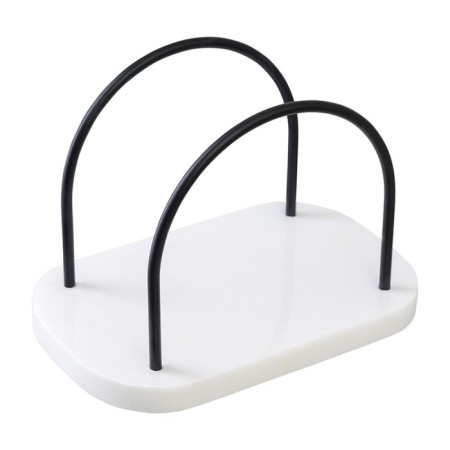 Liberty Jones Marm napkin holder, white marble color-4