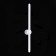 Wall lamp ST LUCE. ST607.542.08. 1x8 W, LED, 4000K, 770 LM, 60x3 cm, white color