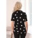 Female blouse, size 44, black color