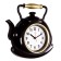 Wall -wall clocks for the kitchen "Teaker", silent, 27 x 28.5 cm, black, aa