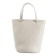 Bag women, genuine leather, milk, 21x11x30 cm