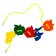 Labor "Funny figures" in a bank, 24 pieces, mix, according to the Montessori method