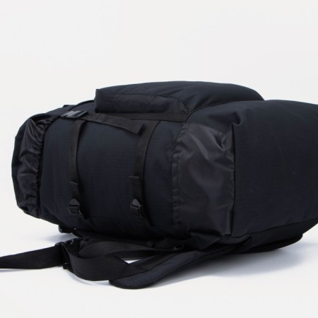 Tourist backpack, 70 l, screed department, 3 outer pockets, huntsman, black color-5
