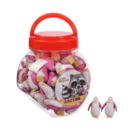 Figure eraser "Penguin", mix-2