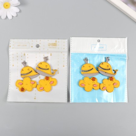 Decor for creativity claims. sucking "sunny day" mix 4.5x3 cm-4