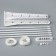 Label dryer wall “birch”, 1.2 m, white