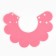 Soft collar for animals felt felt, pink cent, size m