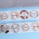 Stickers for flowers and gifts "be themselves", 4.4 x 4.4 cm, set 252 pcs.