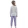 Dubstep children's suit, height 98 cm, white color