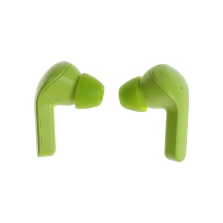 Wireless headphones Air31, TWS, vacuum, BT 5.0, 45/230 mAh, transparent, green-4