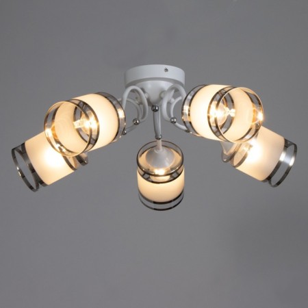 Emma chandelier 5he27 40w is white 51x51x25cm Bayerlux-1