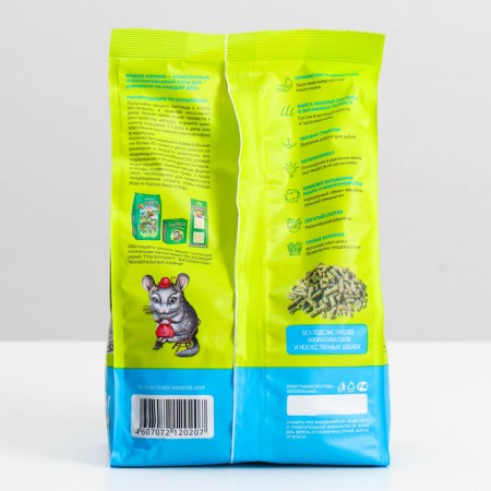 Feed "Zoomir. Madame Shinshi" for chinchillas, 500 g-2
