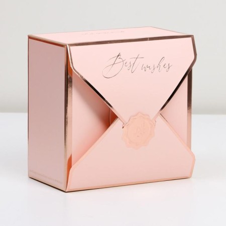 Gift box, packaging, "Love", 14.5 x 14.5 x 8 cm-1