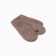 Baby mittens minku, brown color, 18 cm