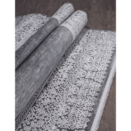 Rectangular carpet Durkar Milano, size 240x340 cm, color D.Grey/L.Grey-1