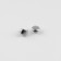 Holnite-boner, bilateral, d = 6 × 6 mm, silver color, price for 1 piece
