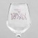 Glass for the wine "Board", decol, 350 ml