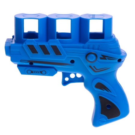 Pistol "Lightning", children, shoots with discs, 17 cm, color mix-1