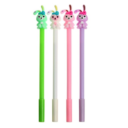 Pen - joke "bunny" gel, mix