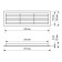 Radiator grate Zein Lux l1337, 130 x 370 mm, white