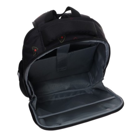 Frame backpack 38 x 29 x 12.5 cm, Hatber Ergonomic Light "All You Need...", black/yellow nrk_71035-6