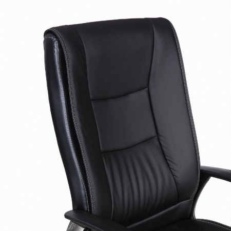 Office Office Brabix "Forward ex-570", chrome, eco-leather, black-6