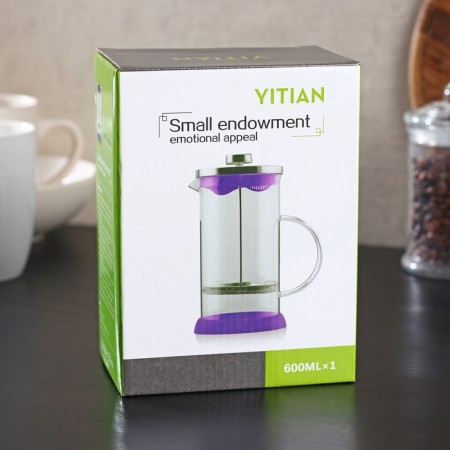 Teapot of a tender jacket - Press "Guru", 400 ml-4