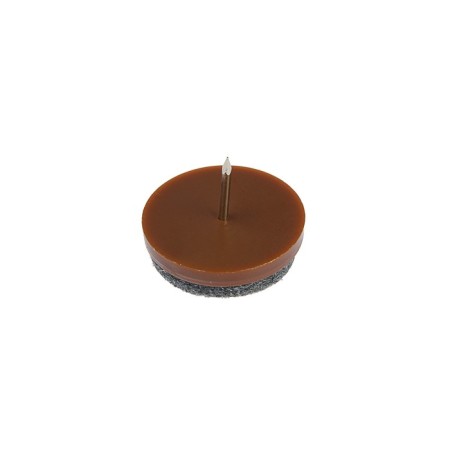 Furniture round tundra, d = 28 mm, 8 pcs., Brown color-1